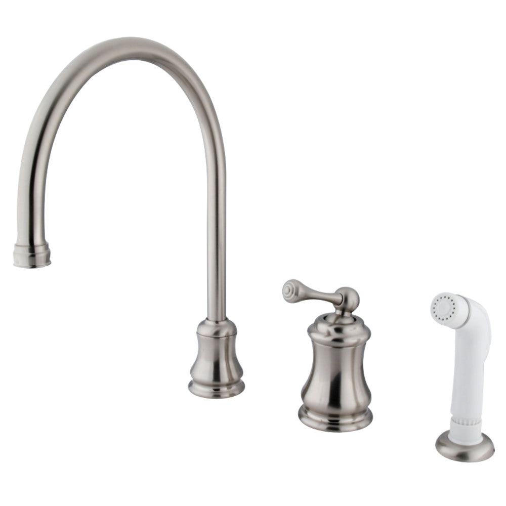 Kingston Brass KS3815BL Widespread Kitchen Faucet