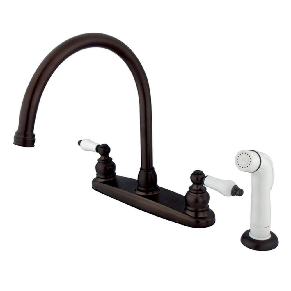 Kingston Brass KB728 Vintage Centerset Kitchen Faucet