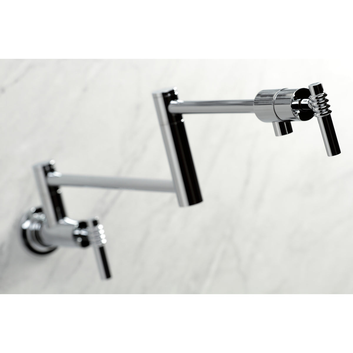 Kingston Brass KS4107ML Milano Wall Mount Pot Filler