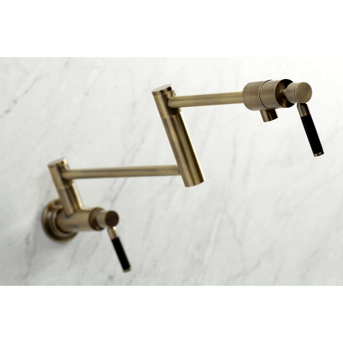 Kingston Brass KS4106DKL Kaiser Wall Mount Pot Filler