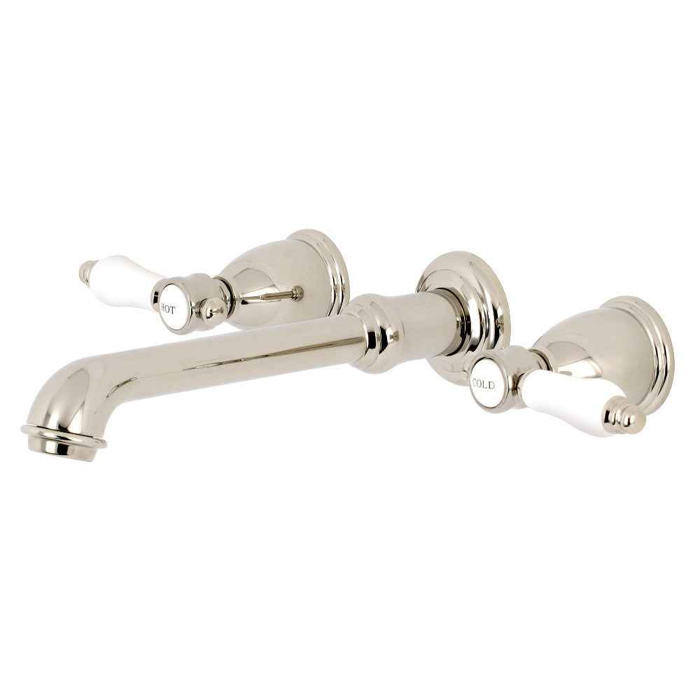 Kingston Brass KS7121BPL Wall Mount Bathroom Faucet
