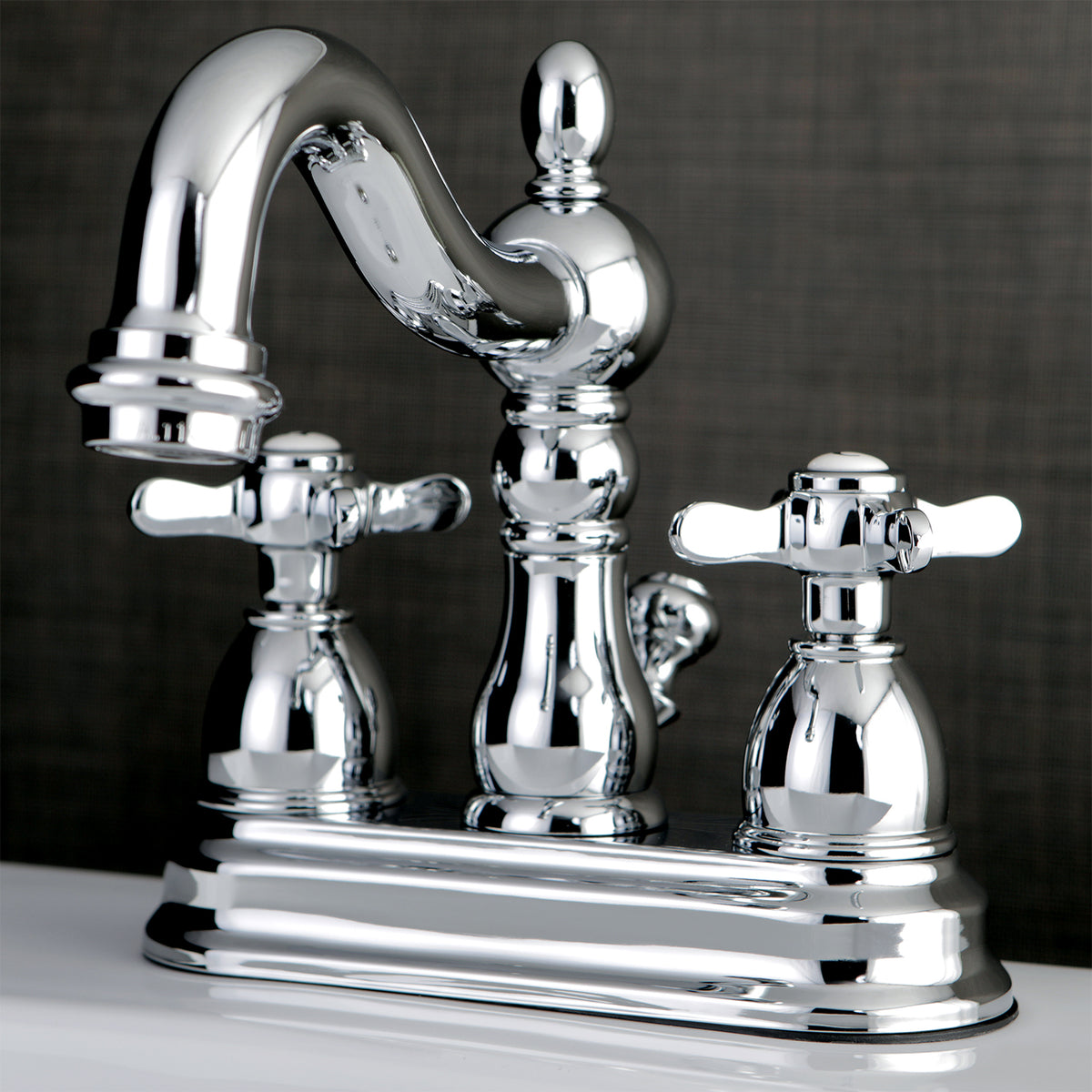 Kingston Brass KB1608BEX 4 in. Centerset Bathroom Faucet