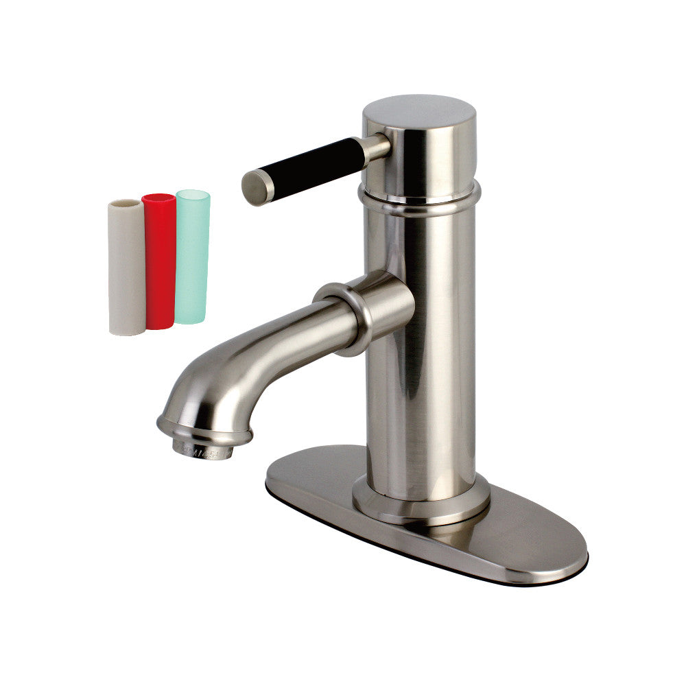 Kingston Brass KS7418DKL Kaiser Single-Handle Bathroom Faucet