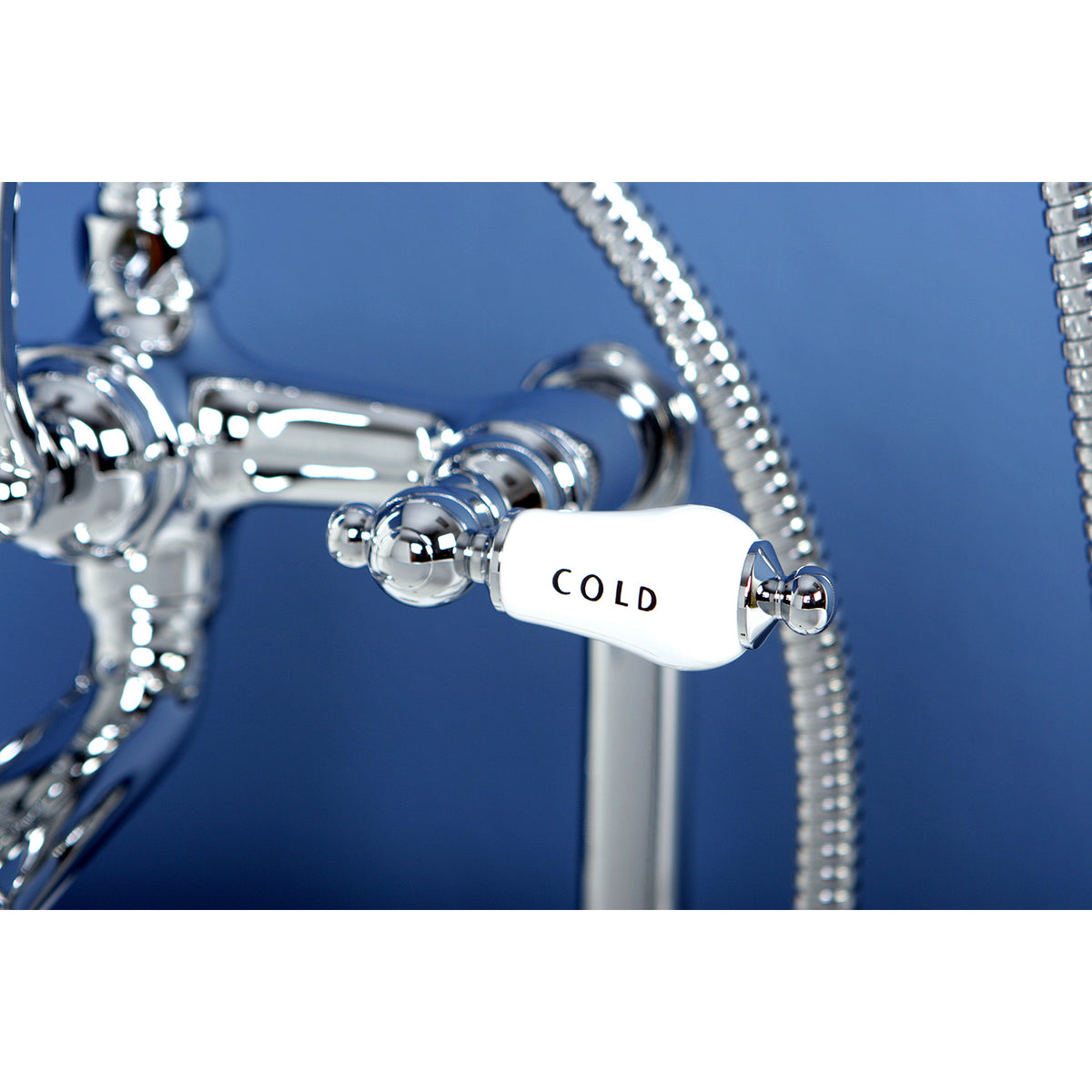 Vintage 7-Inch Deck Mount Clawfoot Tub Faucet