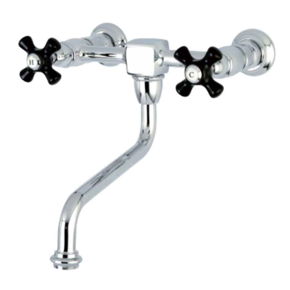 Kingston Brass KS1215PKX Duchess Wall Mount Bathroom Faucet