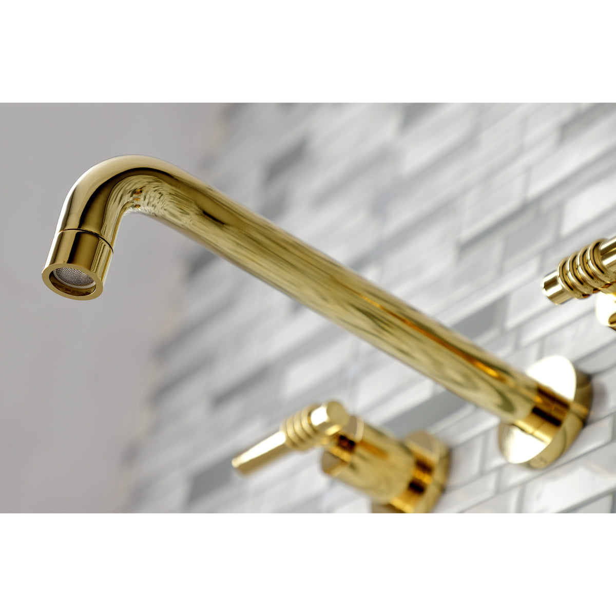 Milano Two-Handle Wall Mount Tub Faucet