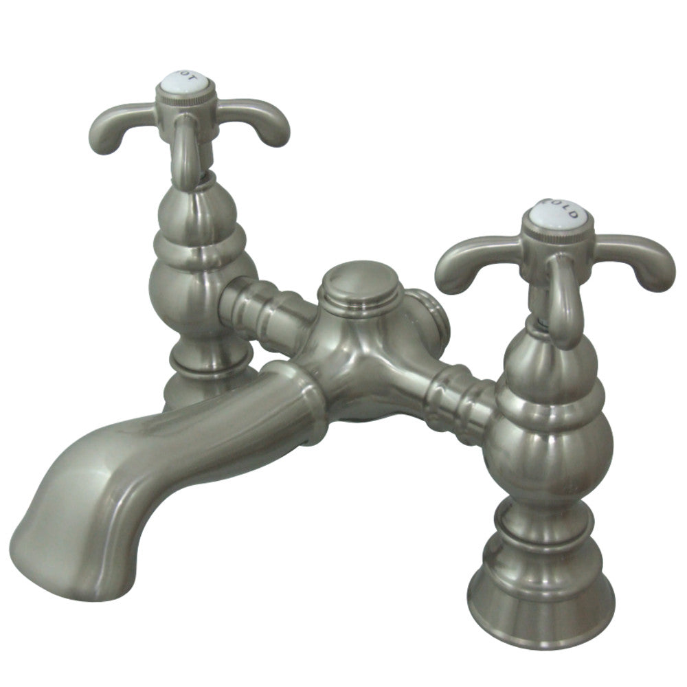 Vintage 7-Inch Deck Mount Tub Faucet
