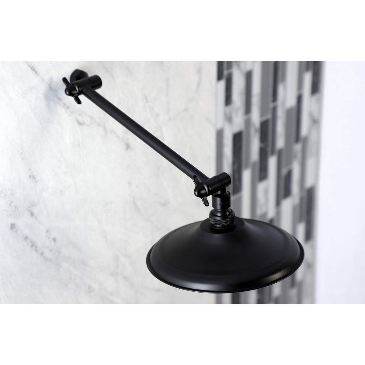 Victorian Shower Head with Adjustable Shower Arm