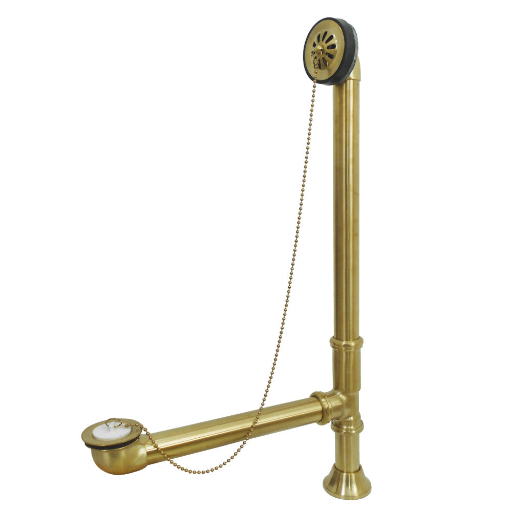 Kingston Brass Clawfoot Tub Waste & Overflow Drain, 20 Gauge
