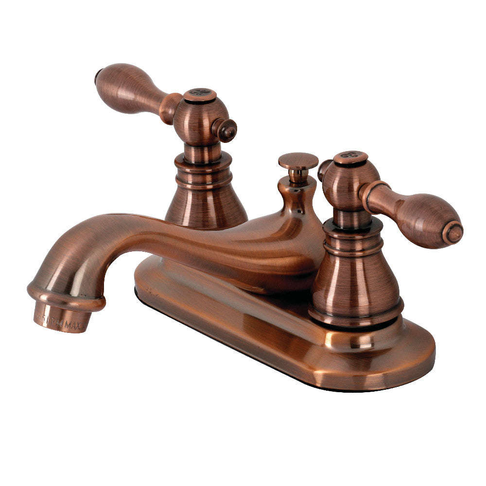 Kingston Brass KB600ACL American Classic 4" Centerset Bathroom Faucet