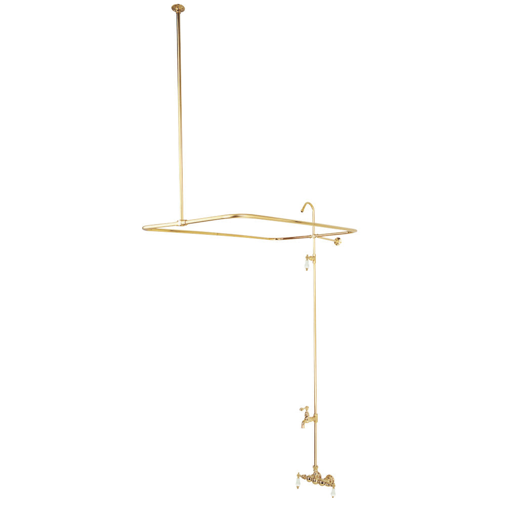 Vintage 3-3/8-Inch Wall Mount Tub Faucet