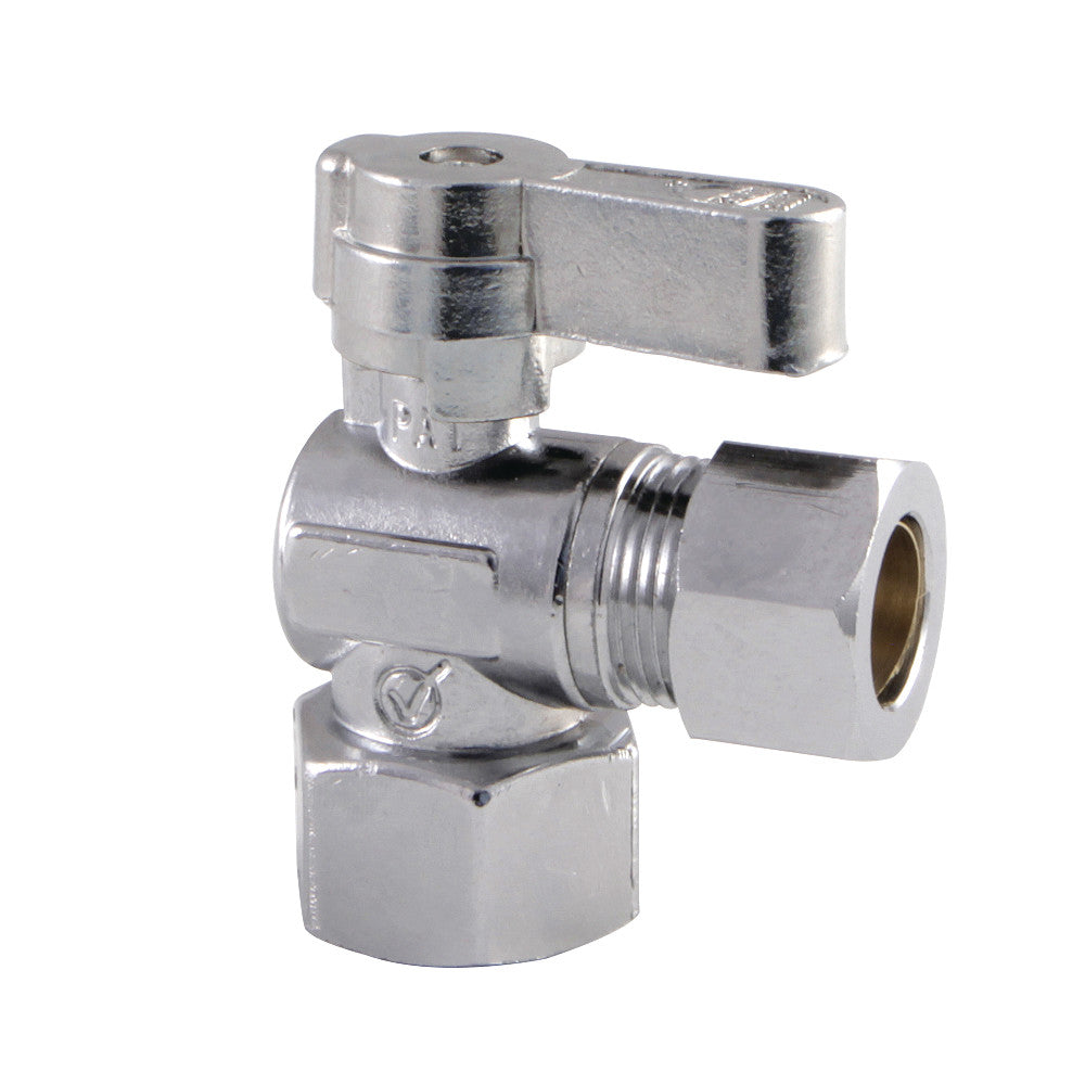 Kingston Brass 1/2" FIP X 1/2" OD Comp Angle Stop Valve