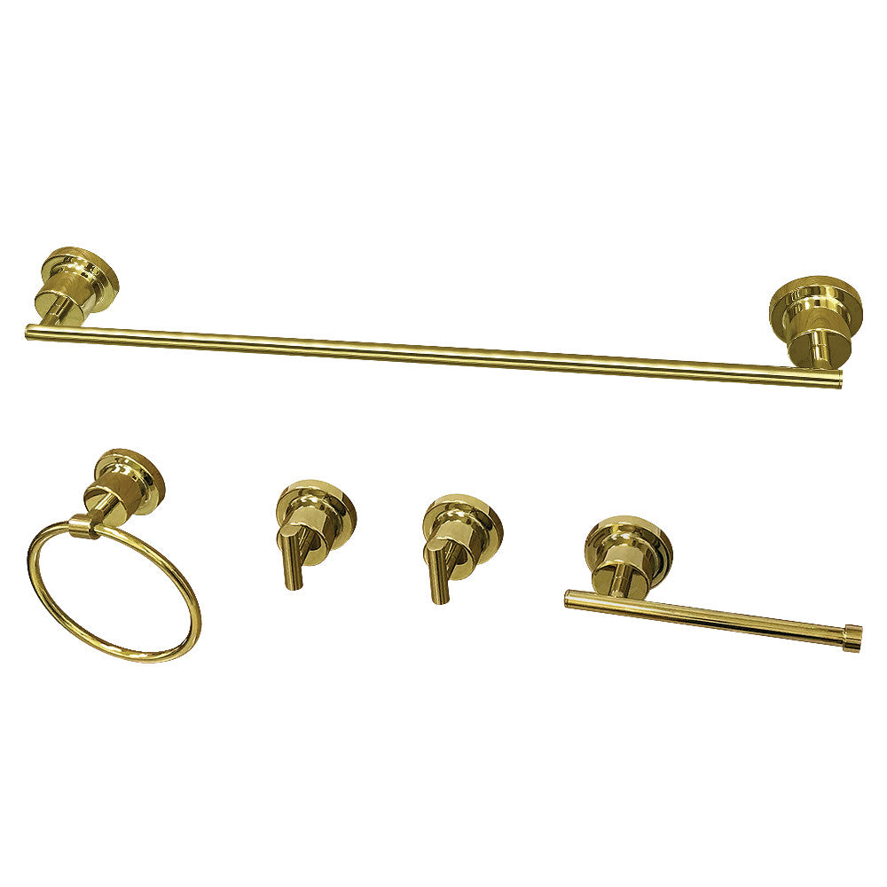 Kingston Brass Concord 5-Piece Bathroom Accessory Set