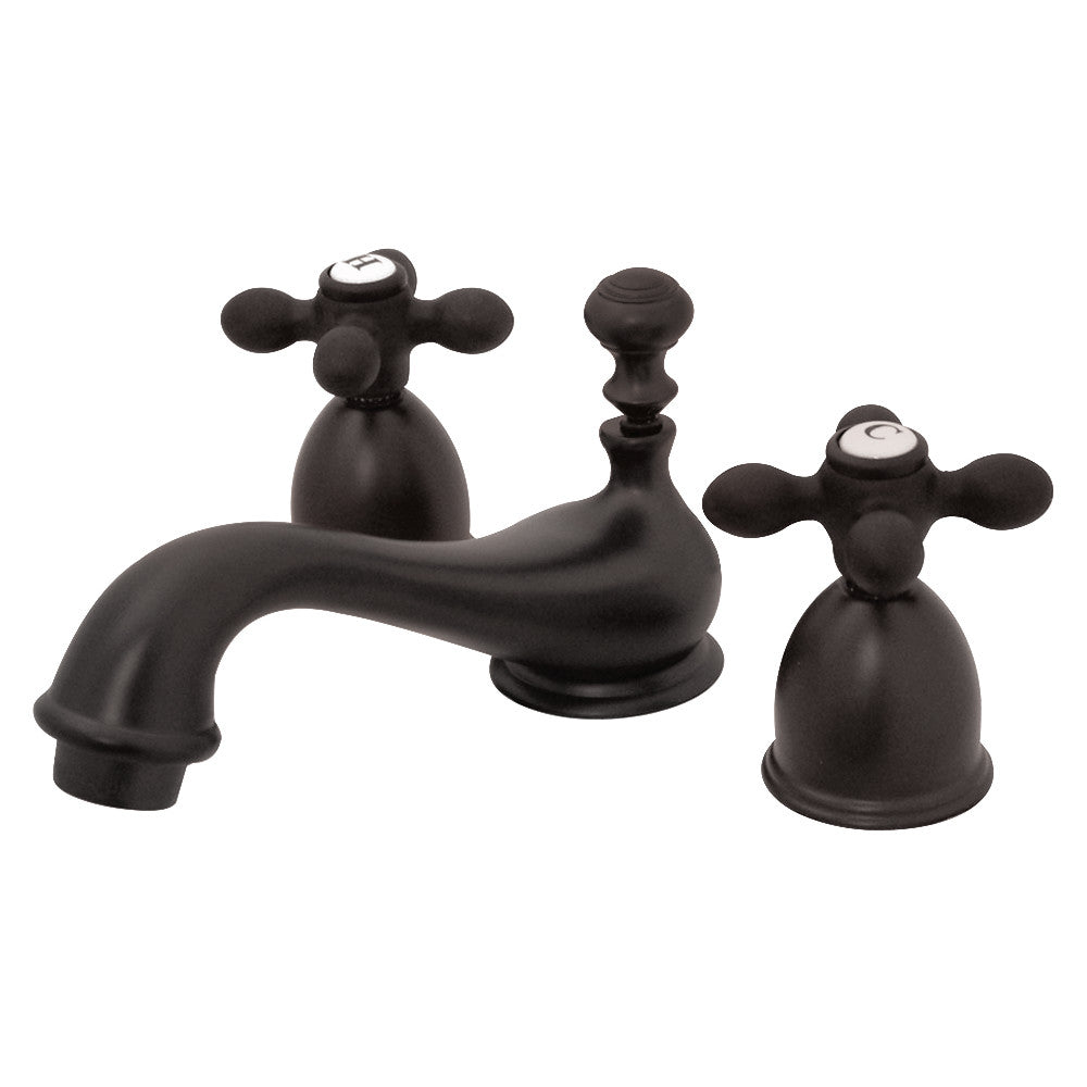Kingston Brass KS3952AX Restoration Mini-Widespread Bathroom Faucet