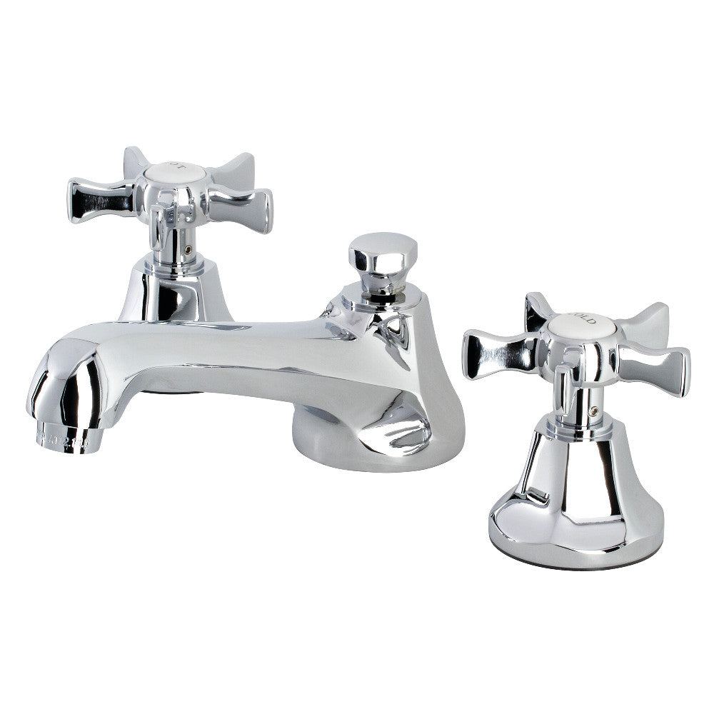 Kingston Brass KS4468NX Hamilton Widespread Bathroom Faucet with Brass Pop-Up