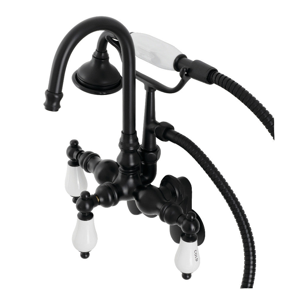 Aqua Vintage Wall Mount Clawfoot Tub Faucets