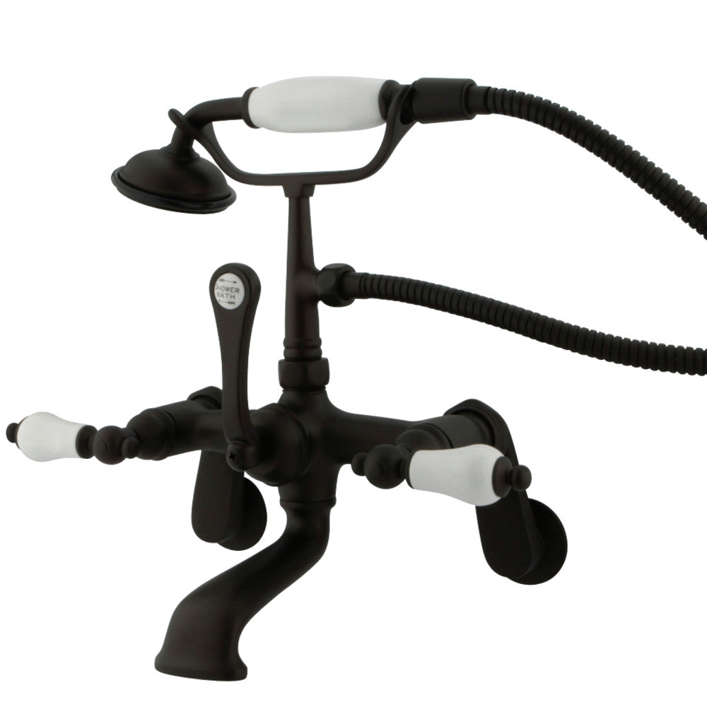 Vintage Adjustable Center Wall Mount Tub Faucet