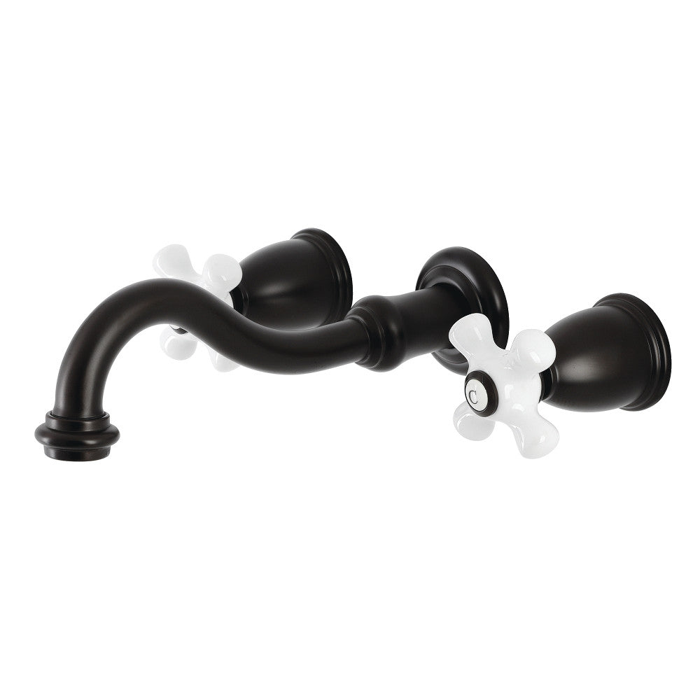 Kingston Brass KS3120PX Vintage 2-Handle Wall Mount Bathroom Faucet