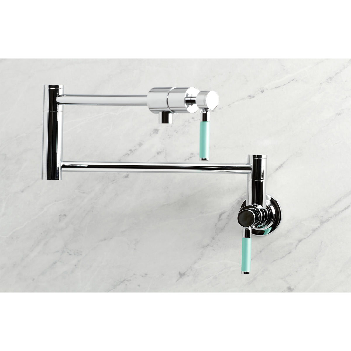 Kingston Brass KS4106DKL Kaiser Wall Mount Pot Filler