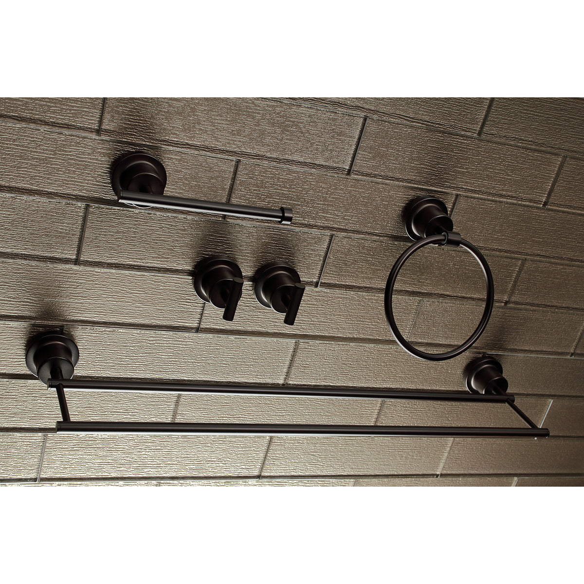 Kingston Brass Concord 5-Piece Bathroom Accessory Sets