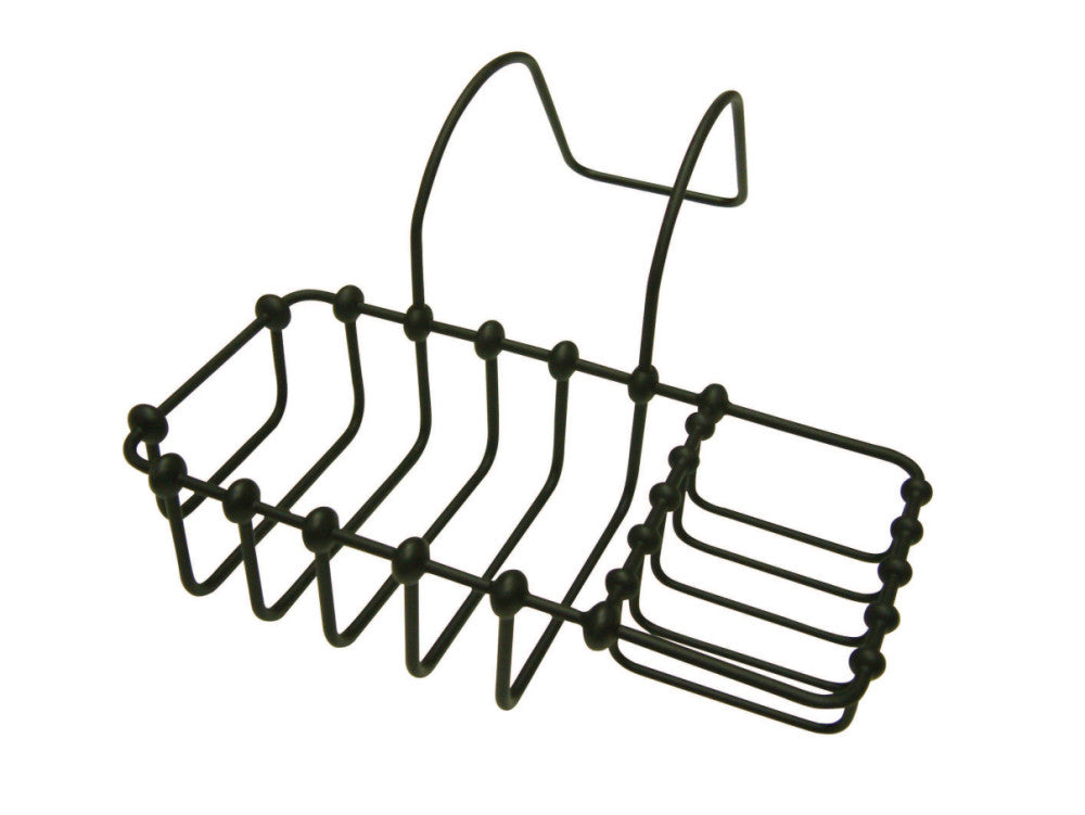 Kingston Brass 8" Clawfoot Bath Soap and Sponge Holder