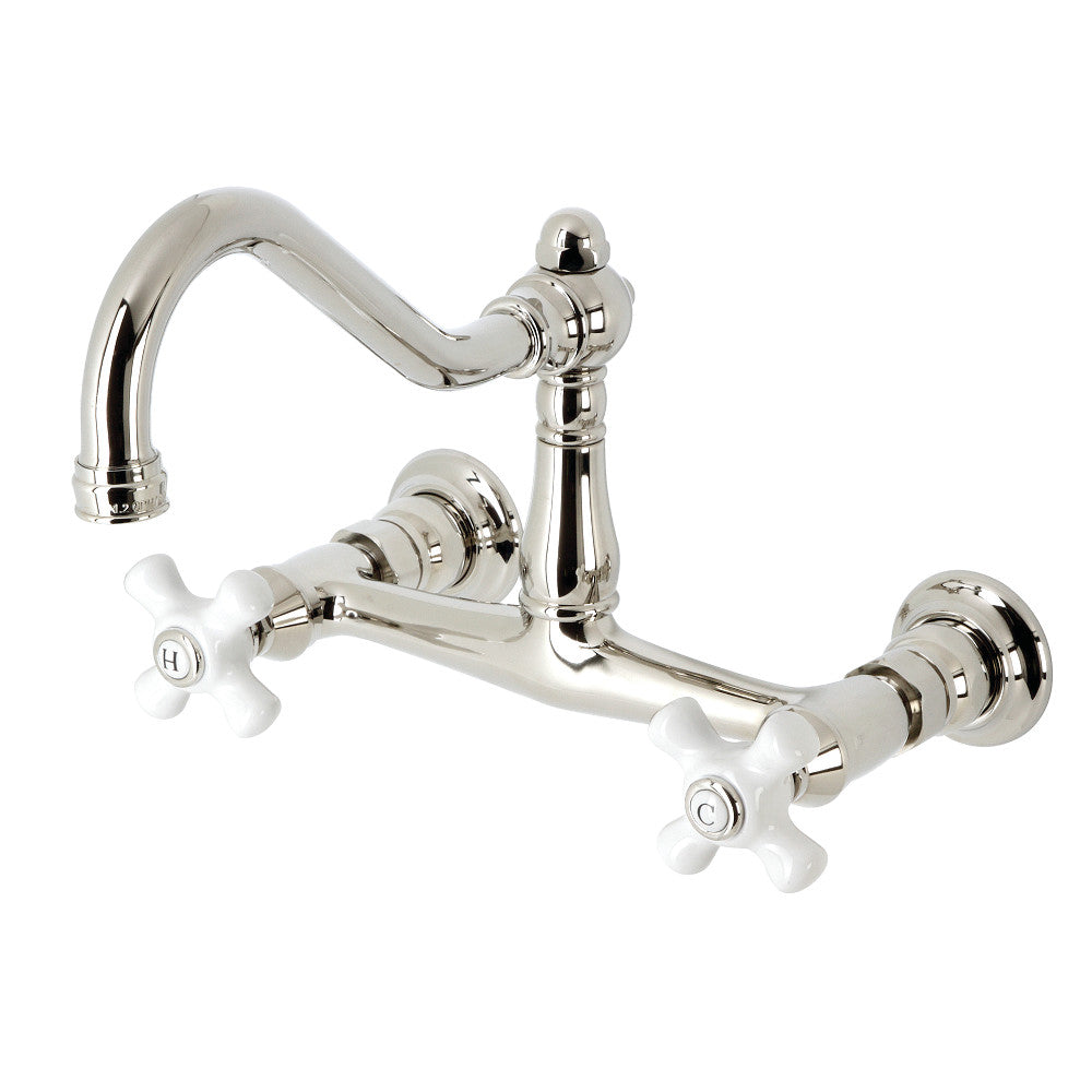 Kingston Brass KS3246PX Vintage Wall Mount Bathroom Faucet