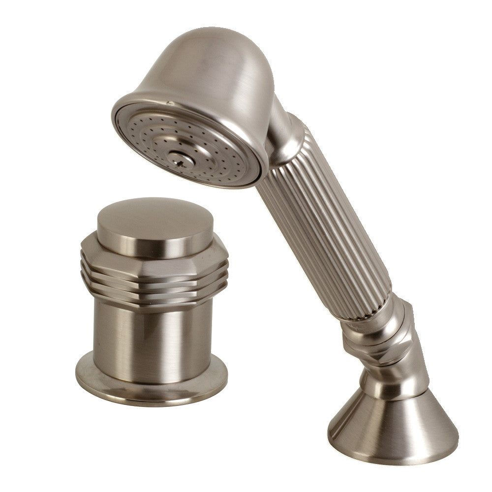 Kingston Brass Deck Mount Hand Shower with Diverter for Roman Tub Faucet