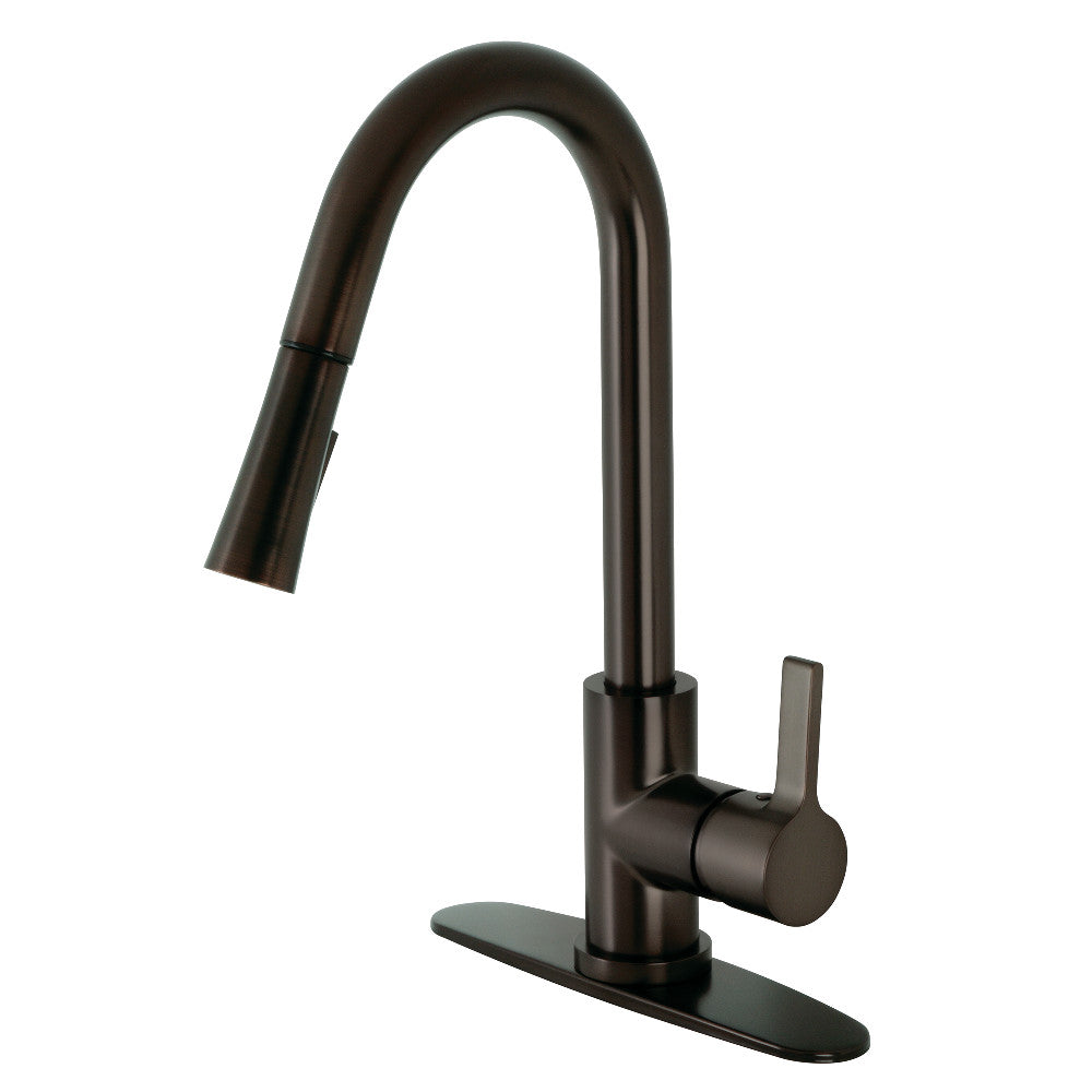 Gourmetier LS8680CTL Continental Single-Handle Pull-Down Kitchen Faucet