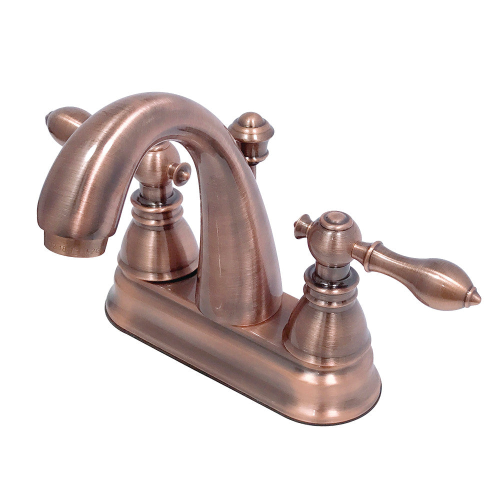 Fauceture FSY561ACLAC American Classic 4 in. Centerset Bathroom Faucet with Plastic Pop-Up