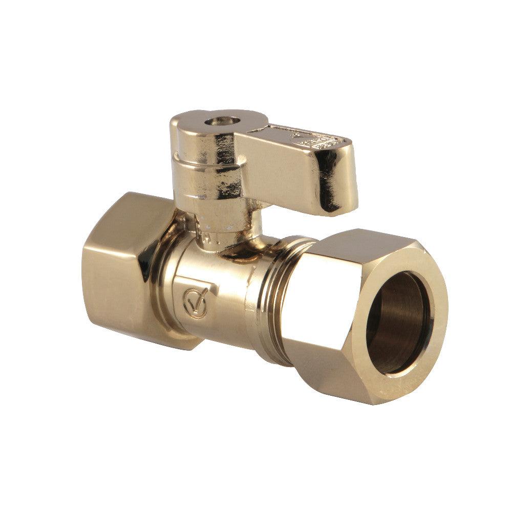 Kingston Brass 1/2" IPS X 5/8" OD Comp Straight Stop Valve
