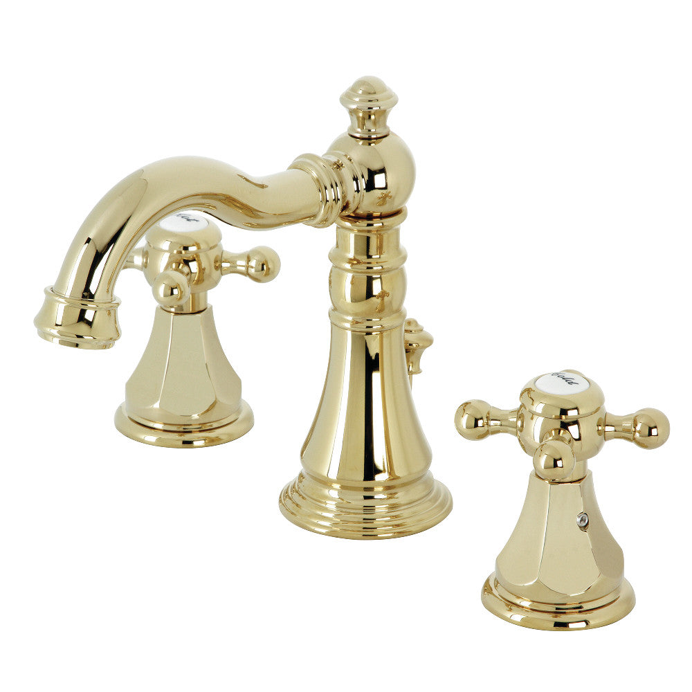 Kingston Brass FSC1971BX Metropolitan Widespread Bathroom Faucet with Pop-Up Drain
