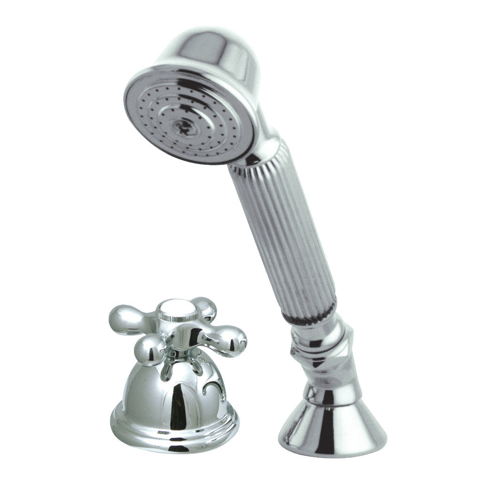 Kingston Brass Deck Mount Hand Shower with Diverter for Roman Tub Faucet
