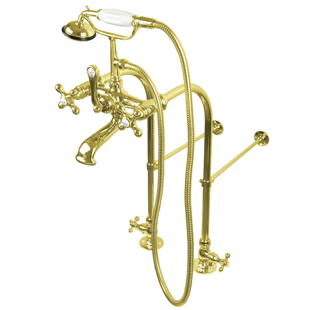 Vintage Freestanding Clawfoot Tub Faucet with Hand Shower