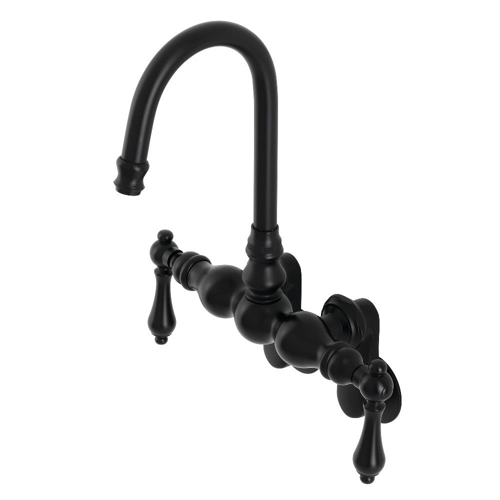 Aqua Vintage Adjustable Center Wall Mount Tub Faucet