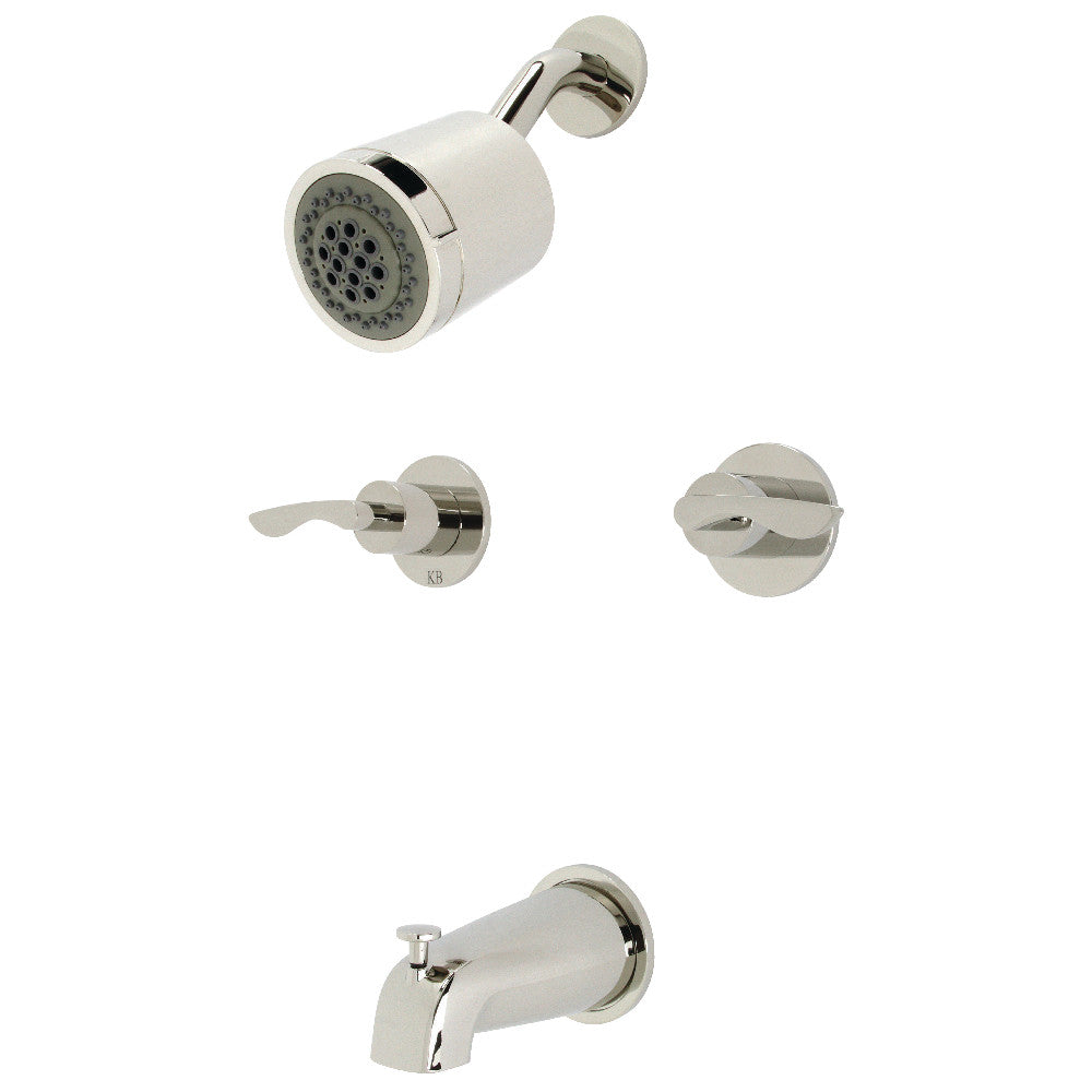 Serena Two-Handle Tub and Shower Faucet