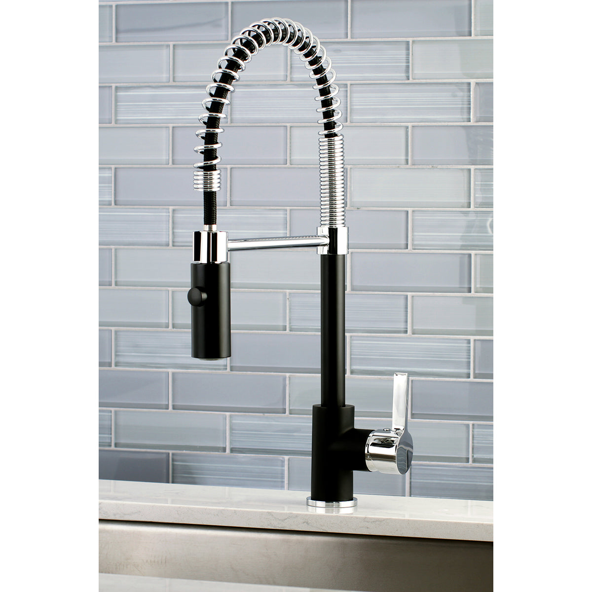 Gourmetier LS8777CTL Continental Single-Handle Pre-Rinse Kitchen Faucet