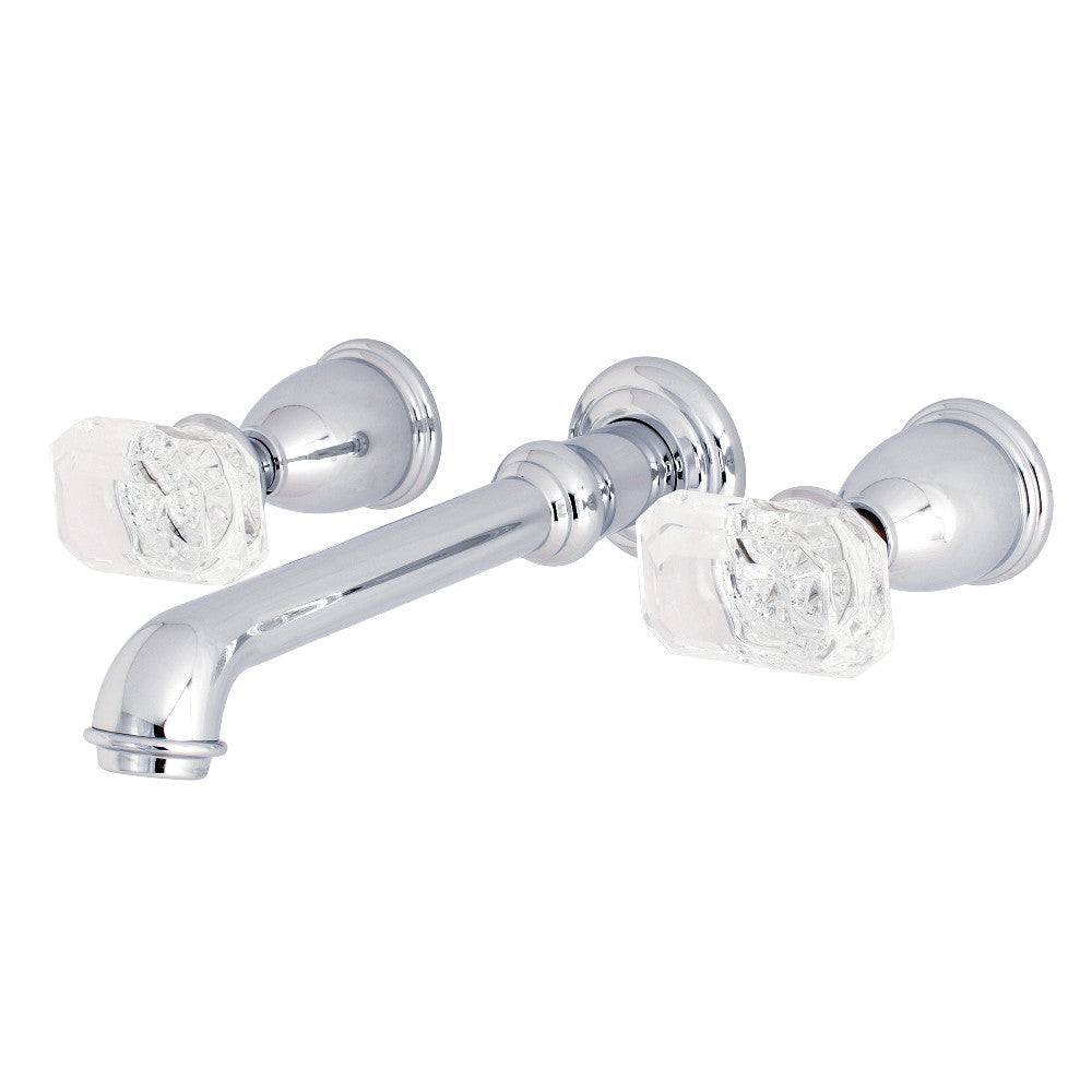 Krystal Onyx Wall Mount Roman Tub Faucet