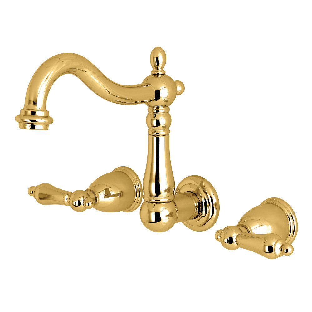 Kingston Brass KS1251AL Wall Mount Bathroom Faucet