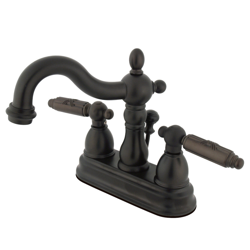 Kingston Brass KS1602GL 4 in. Centerset Bathroom Faucet