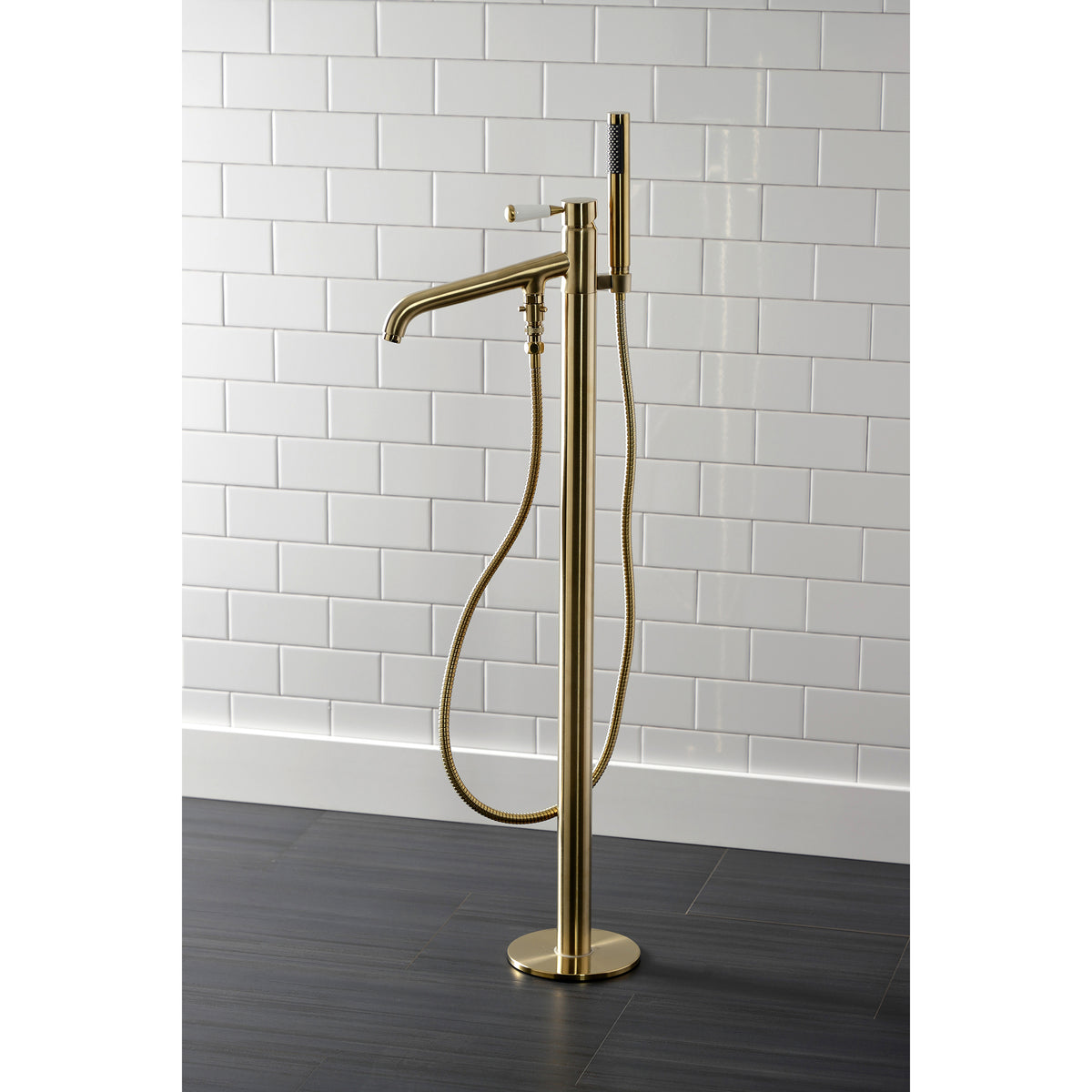 Paris Freestanding Tub Faucet with Hand Shower