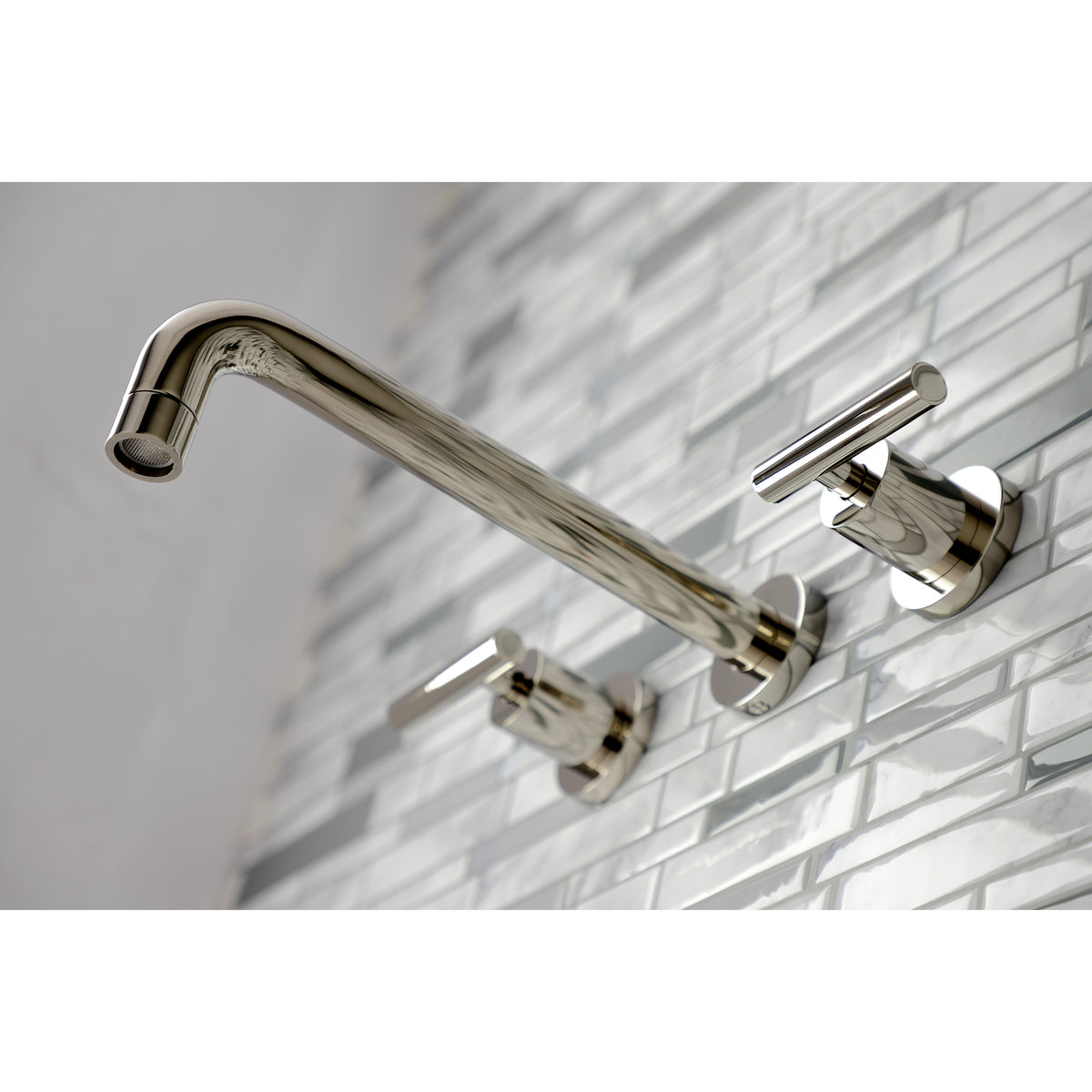 Manhattan Two-Handle Wall Mount Tub Faucet