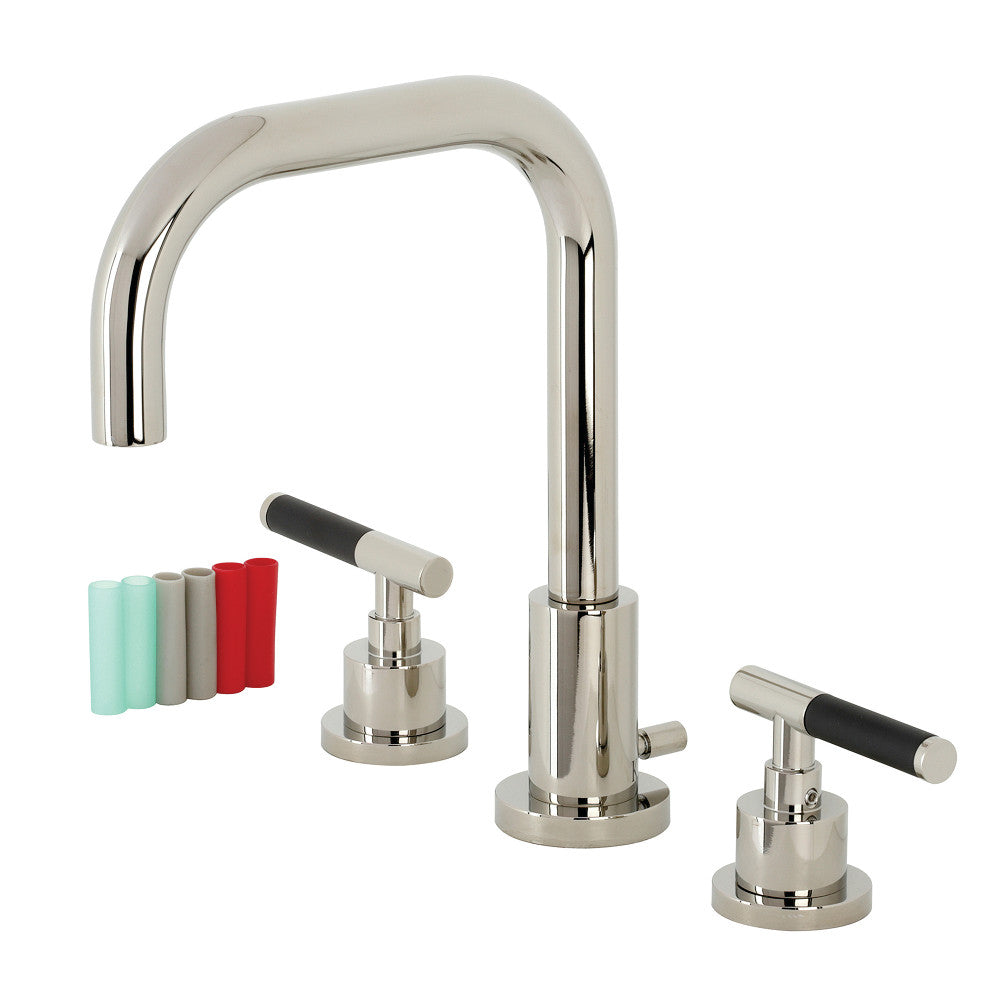 Fauceture FSC8931CKL Kaiser Widespread Bathroom Faucet with Brass Pop-Up