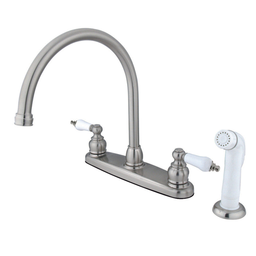 Kingston Brass KB728 Vintage Centerset Kitchen Faucet