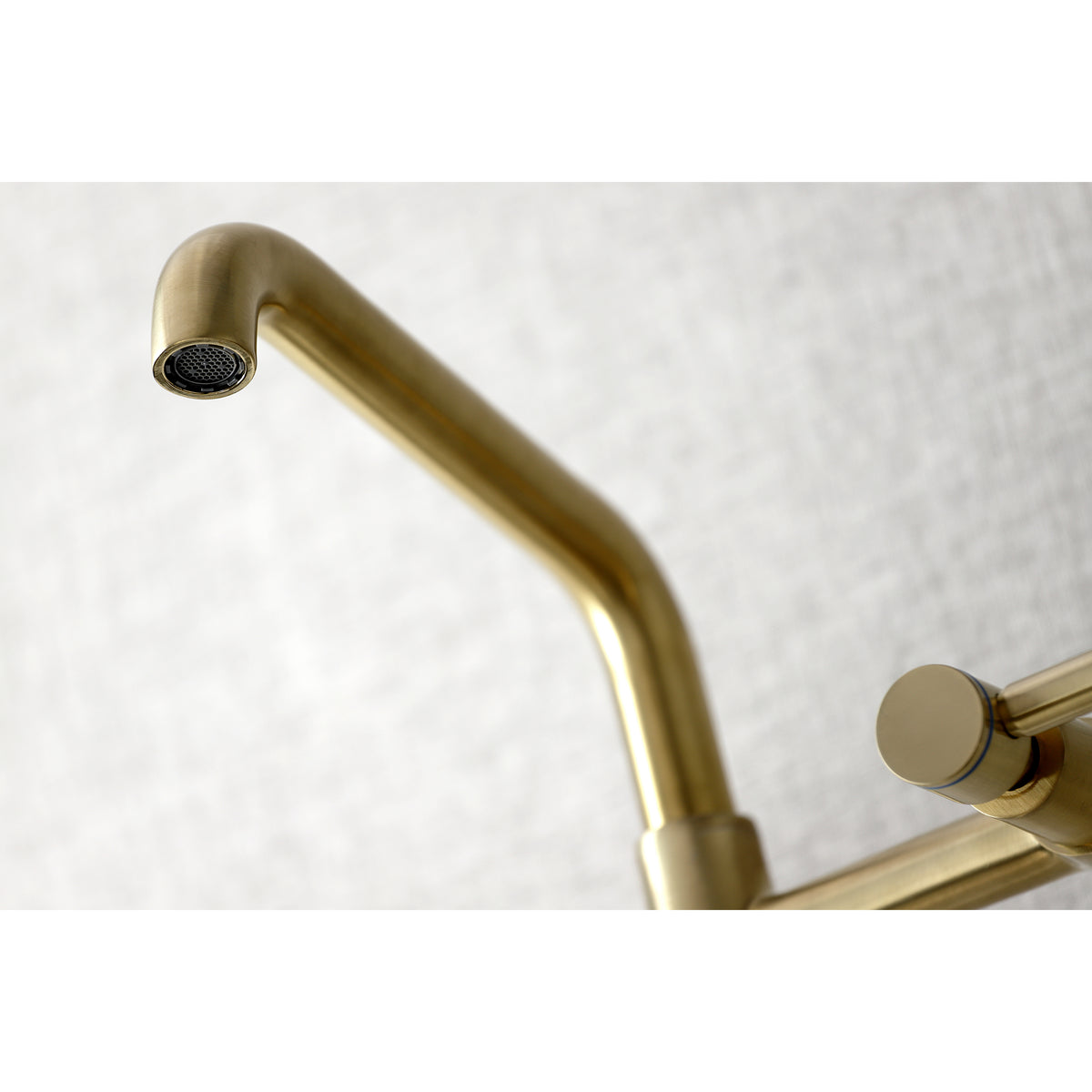 Kingston Brass KS823PN Concord Two-Handle Wall-Mount Kitchen Faucet