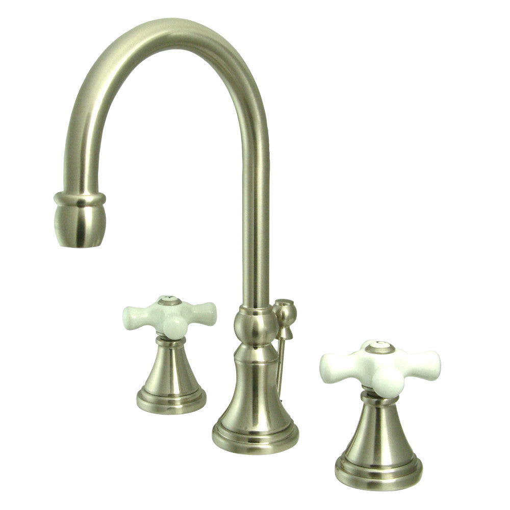 Kingston Brass KS2983PX Governor Widespread Bathroom Faucet