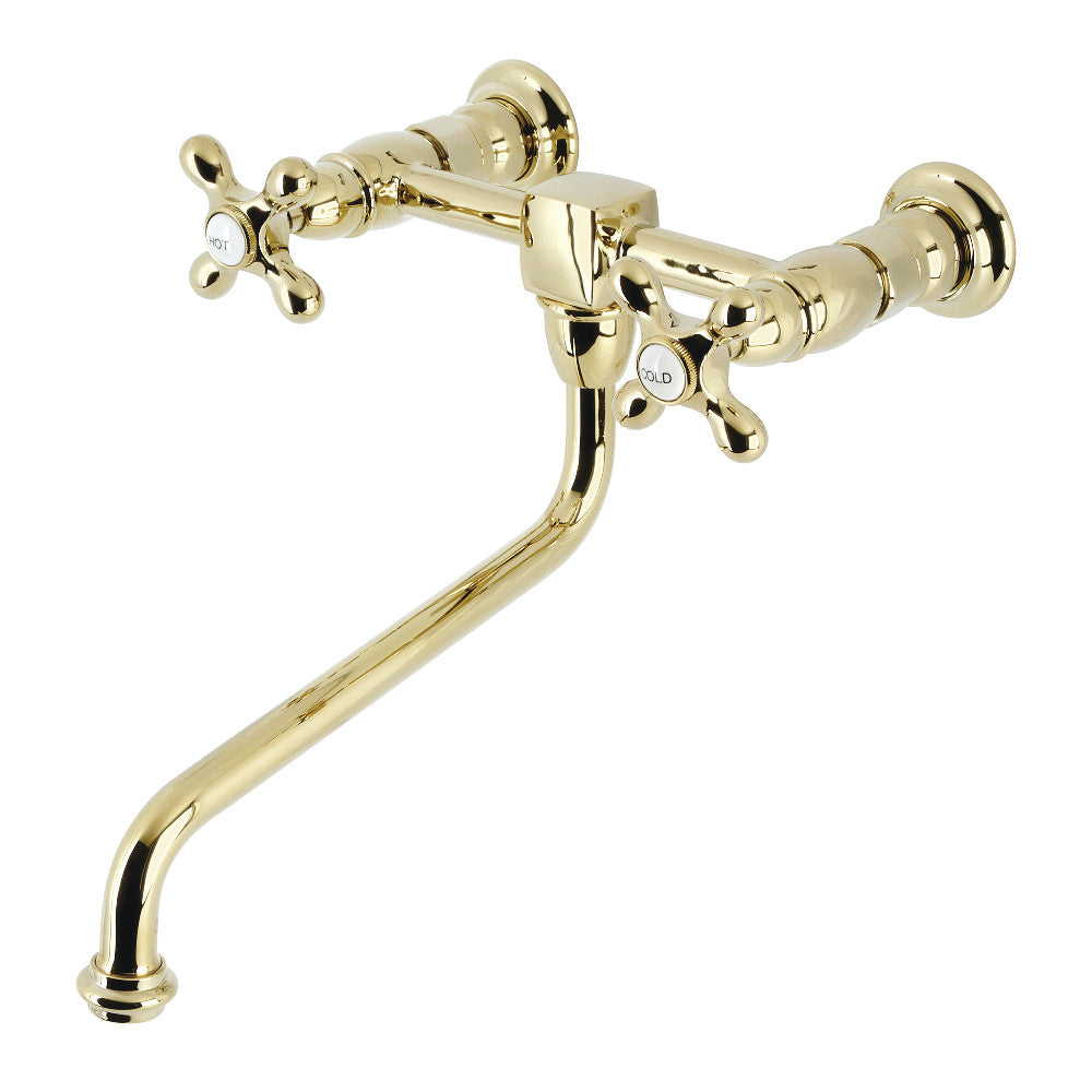 Kingston Brass KS1205AX Wall Mount Kitchen Faucet