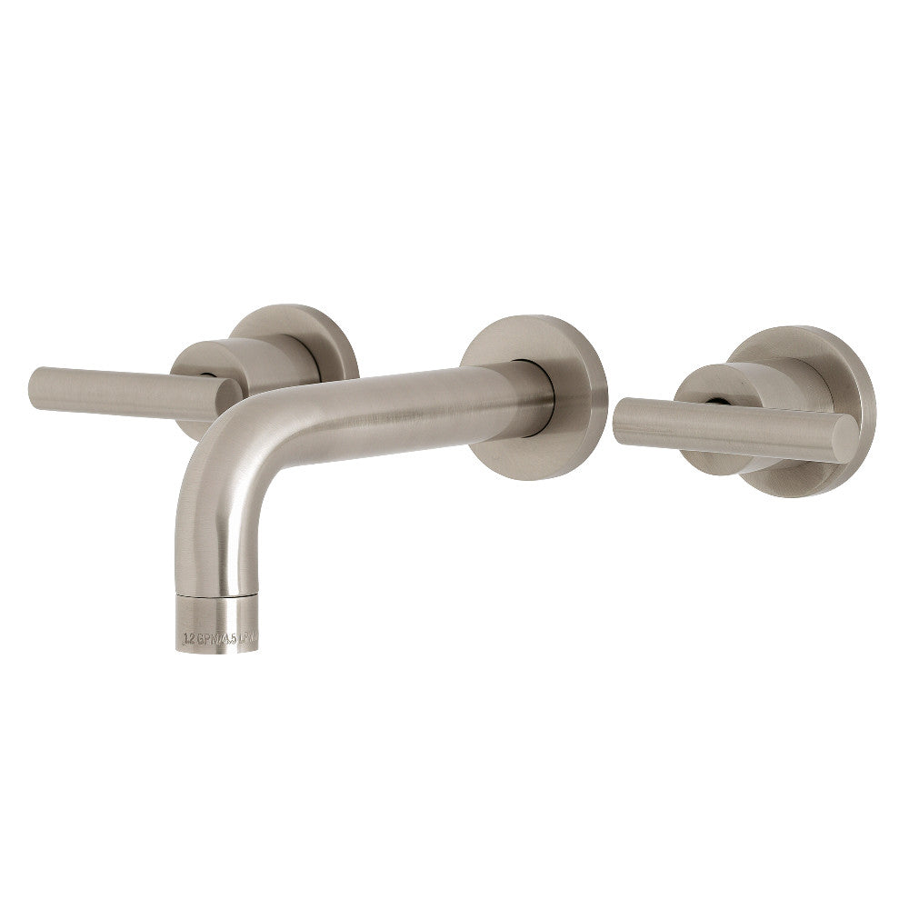 Kingston Brass KS8126CML Manhattan 2-Handle 8 in. Wall Mount Bathroom Faucet
