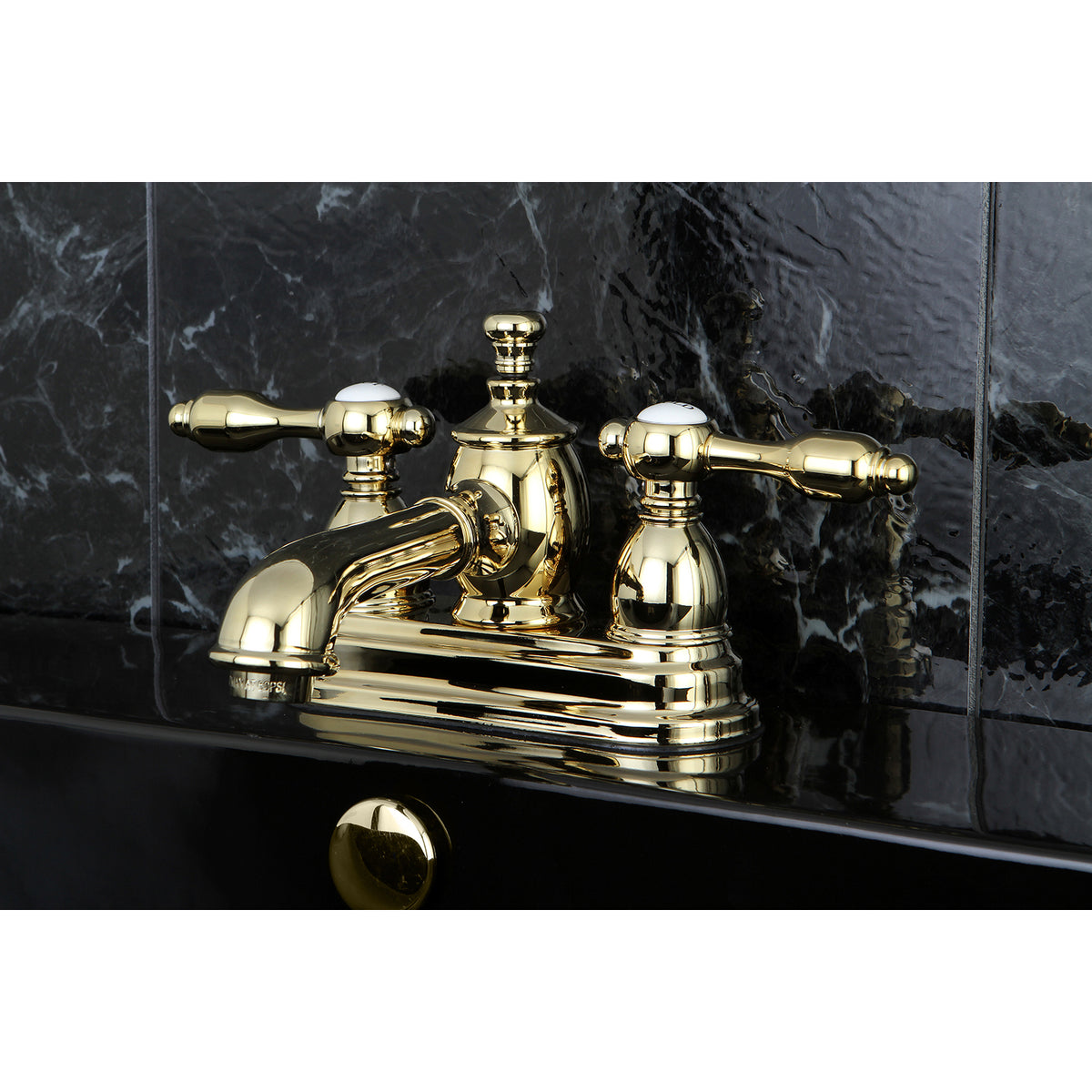 Kingston Brass KS7008TAL 4 in. Centerset Bathroom Faucet