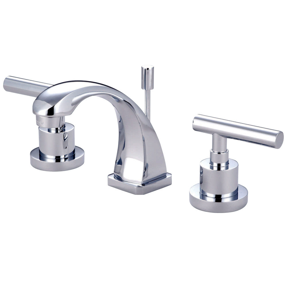 Kingston Brass KS4943CML Manhattan 8 in. Widespread Bathroom Faucet