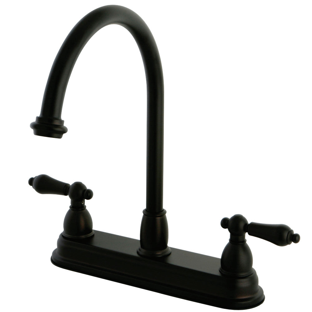 Kingston Brass KB3748AL Restoration Centerset Kitchen Faucet